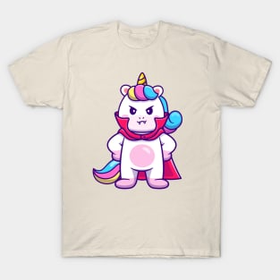 Cute Unicorn Dracula T-Shirt